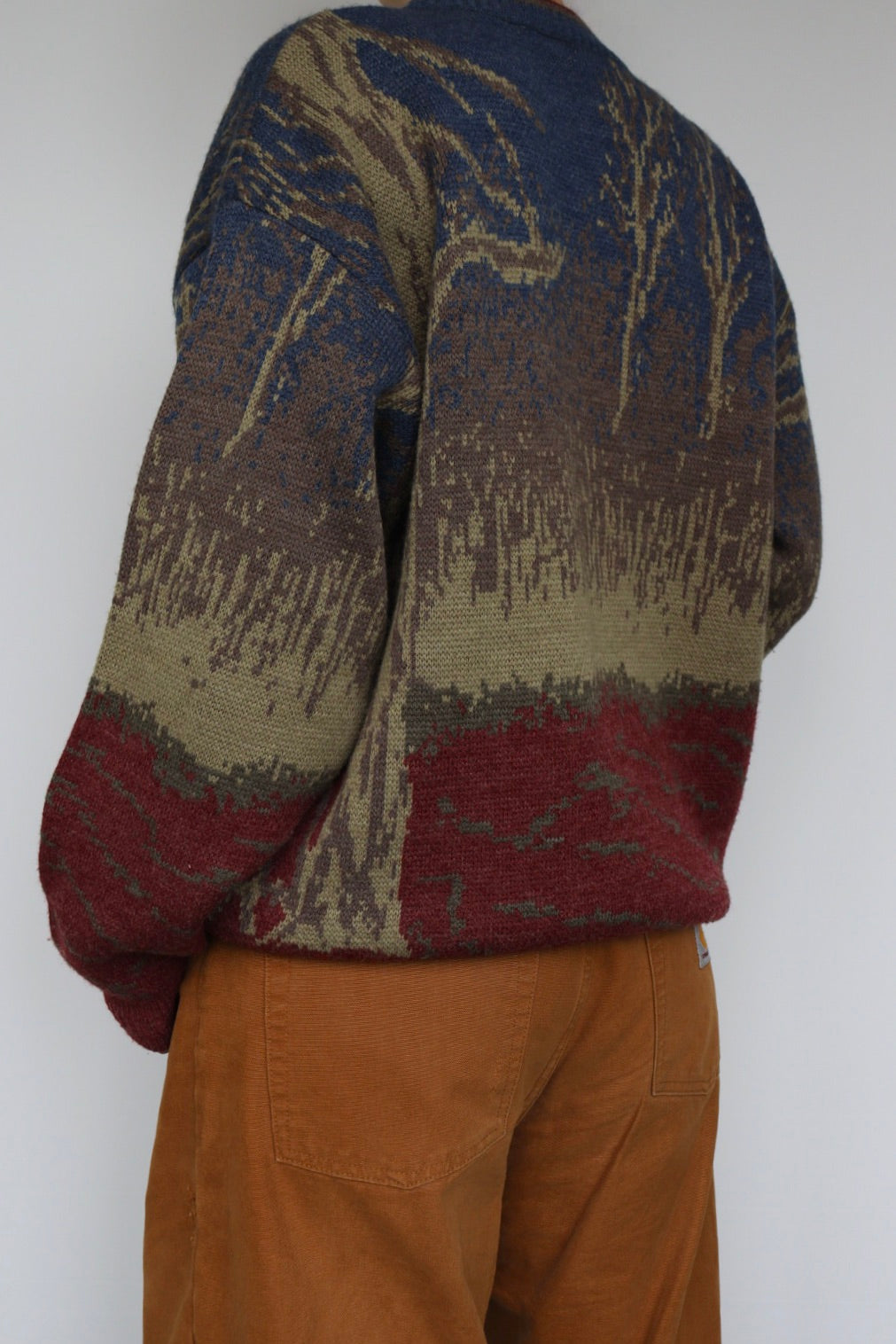 The 3 Suisses - vintage knitted sweater - S up to XL