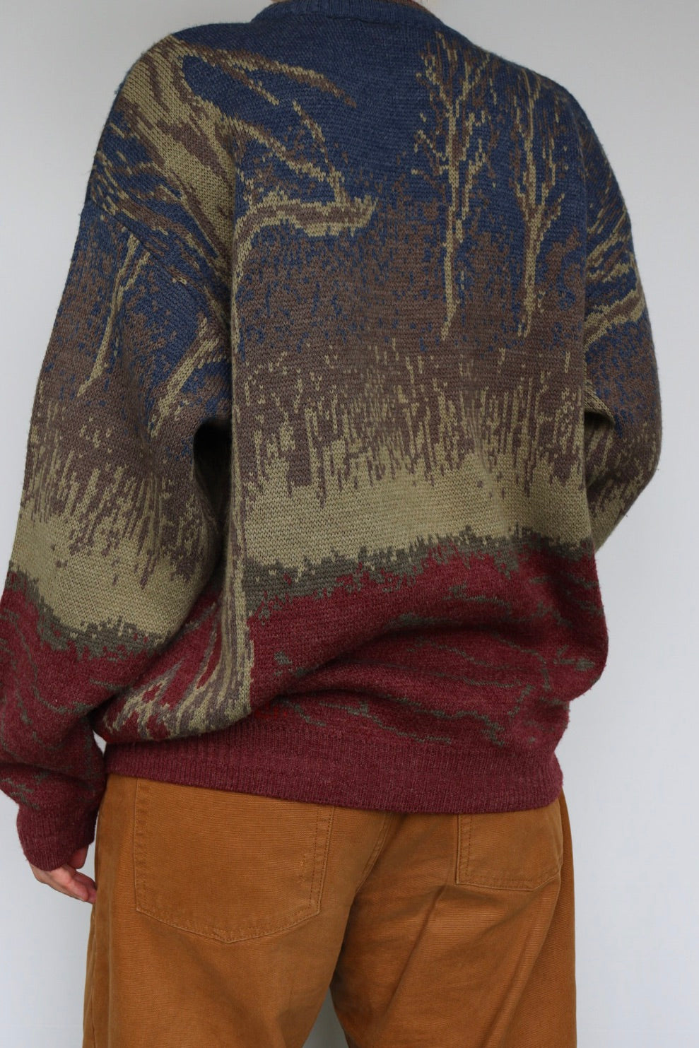 The 3 Suisses - vintage knitted sweater - S up to XL