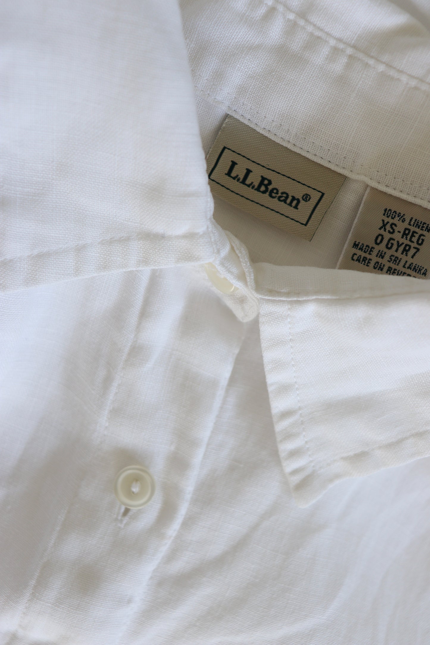The L.L.Bean Linen - blouse - S up to M
