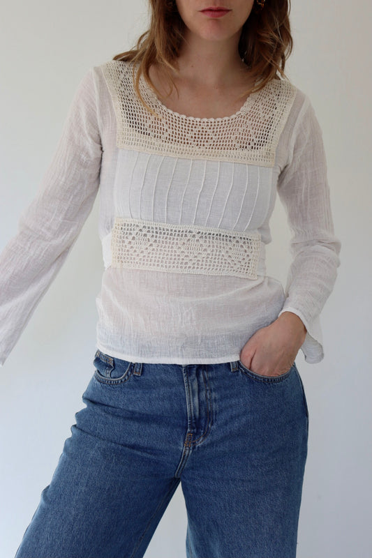 The White India - top - XS up to S