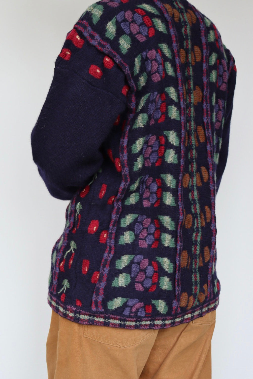 The Tulchan Autumn - vintage knitted cardigan - S up to M/L