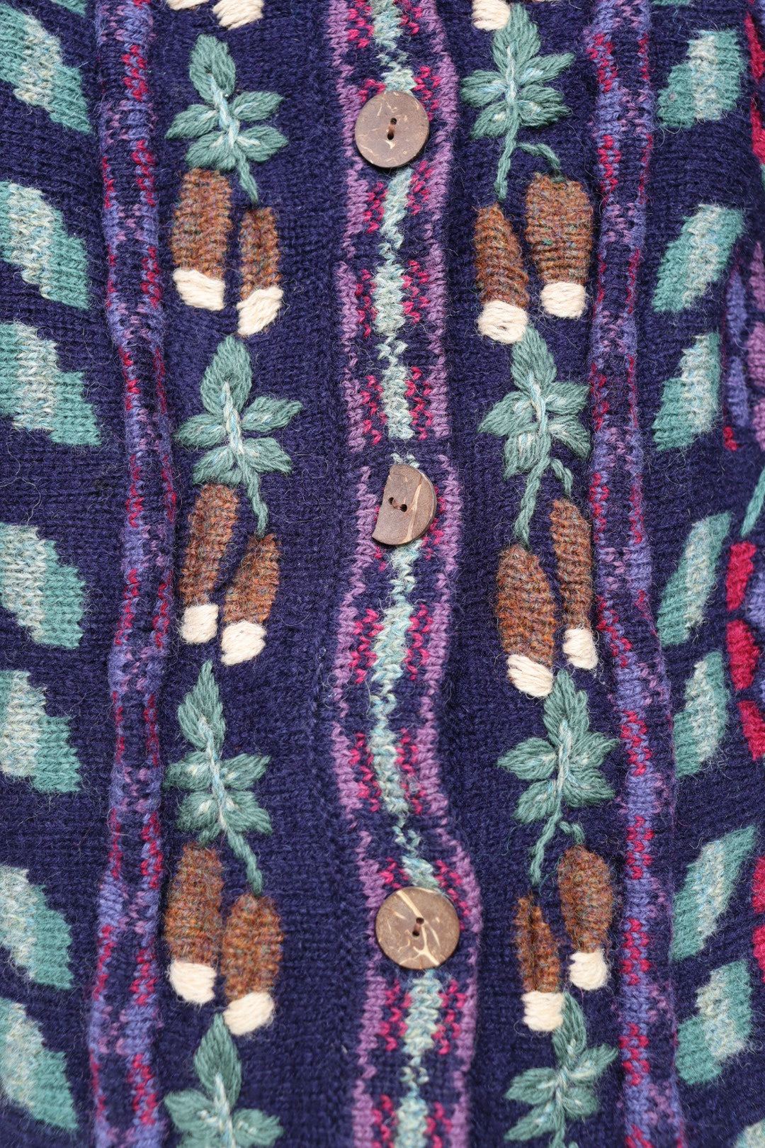 The Tulchan Autumn - vintage knitted cardigan - S up to M/L