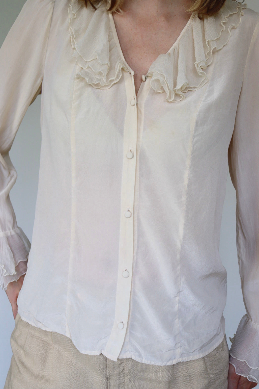 The Ruffle Pirate - blouse - S up to M/ L
