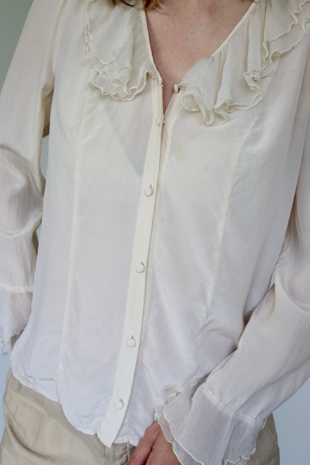 The Ruffle Pirate - blouse - S up to M/ L