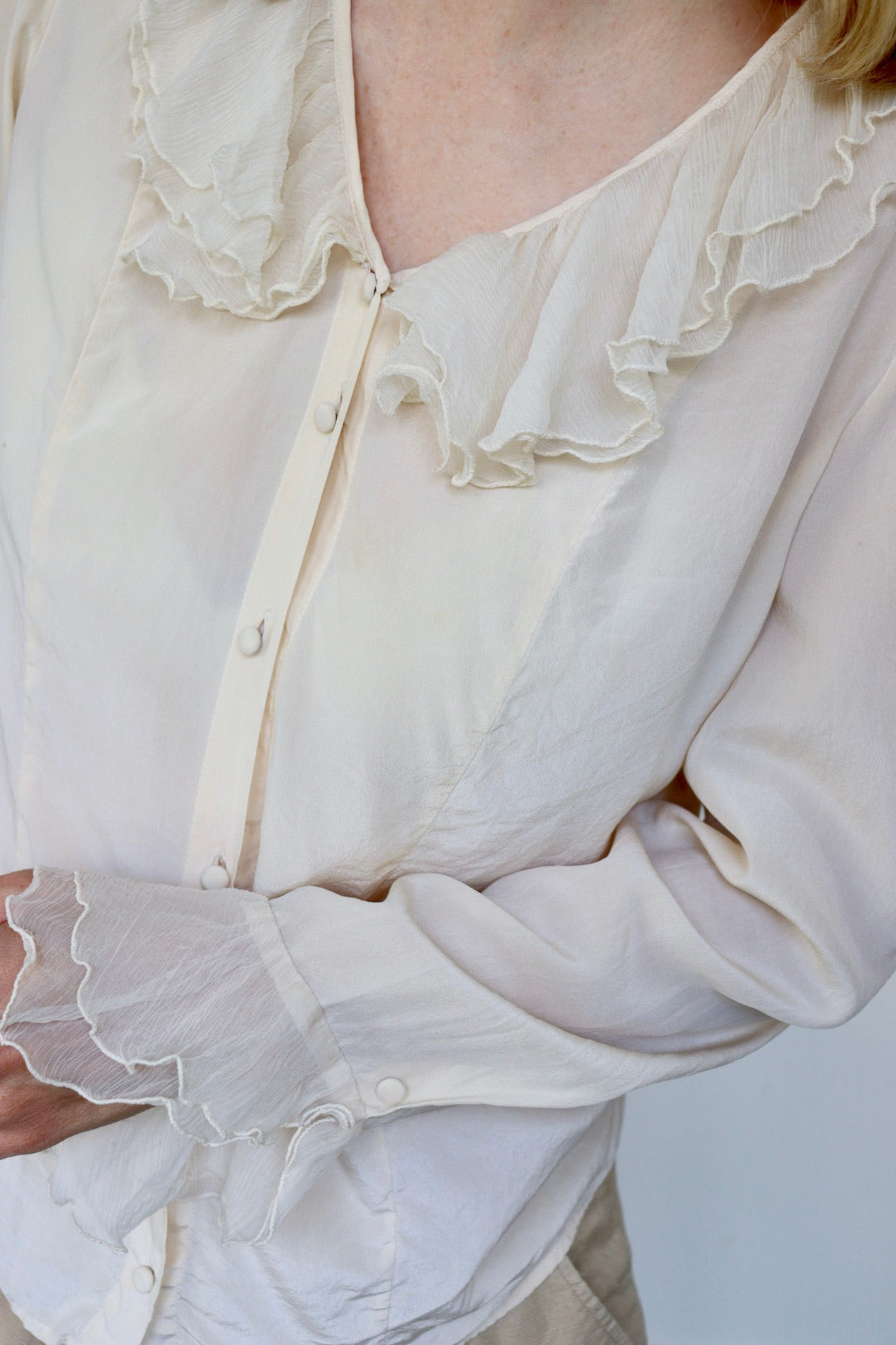 The Ruffle Pirate - blouse - S up to M/ L