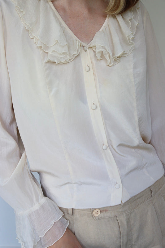 The Ruffle Pirate - blouse - S up to M/ L