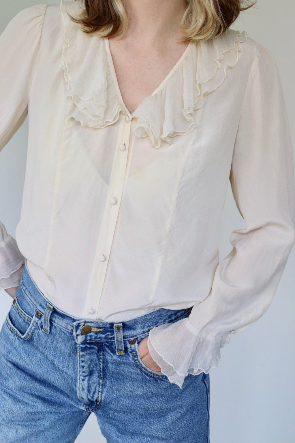 The Ruffle Pirate - blouse - S up to M/ L