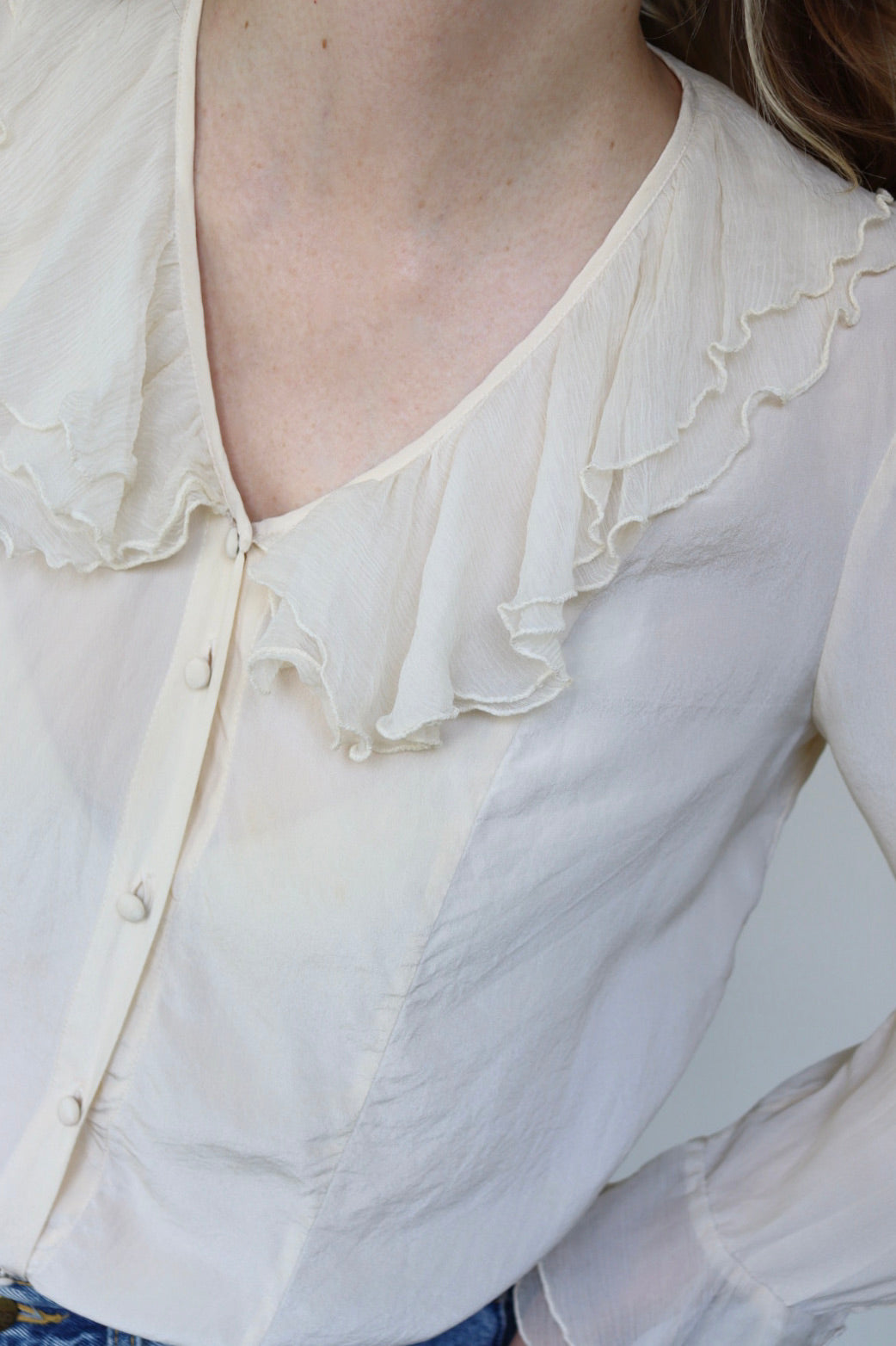 The Ruffle Pirate - blouse - S up to M/ L