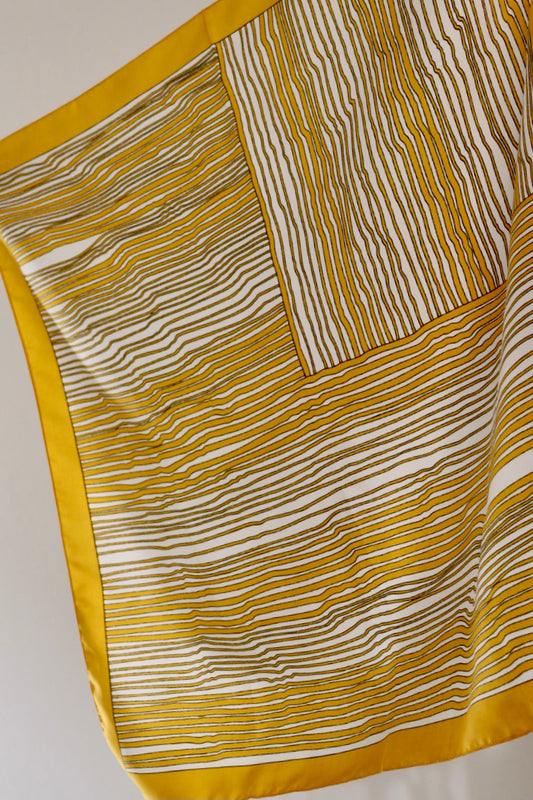 The Yellow Lines - scarf