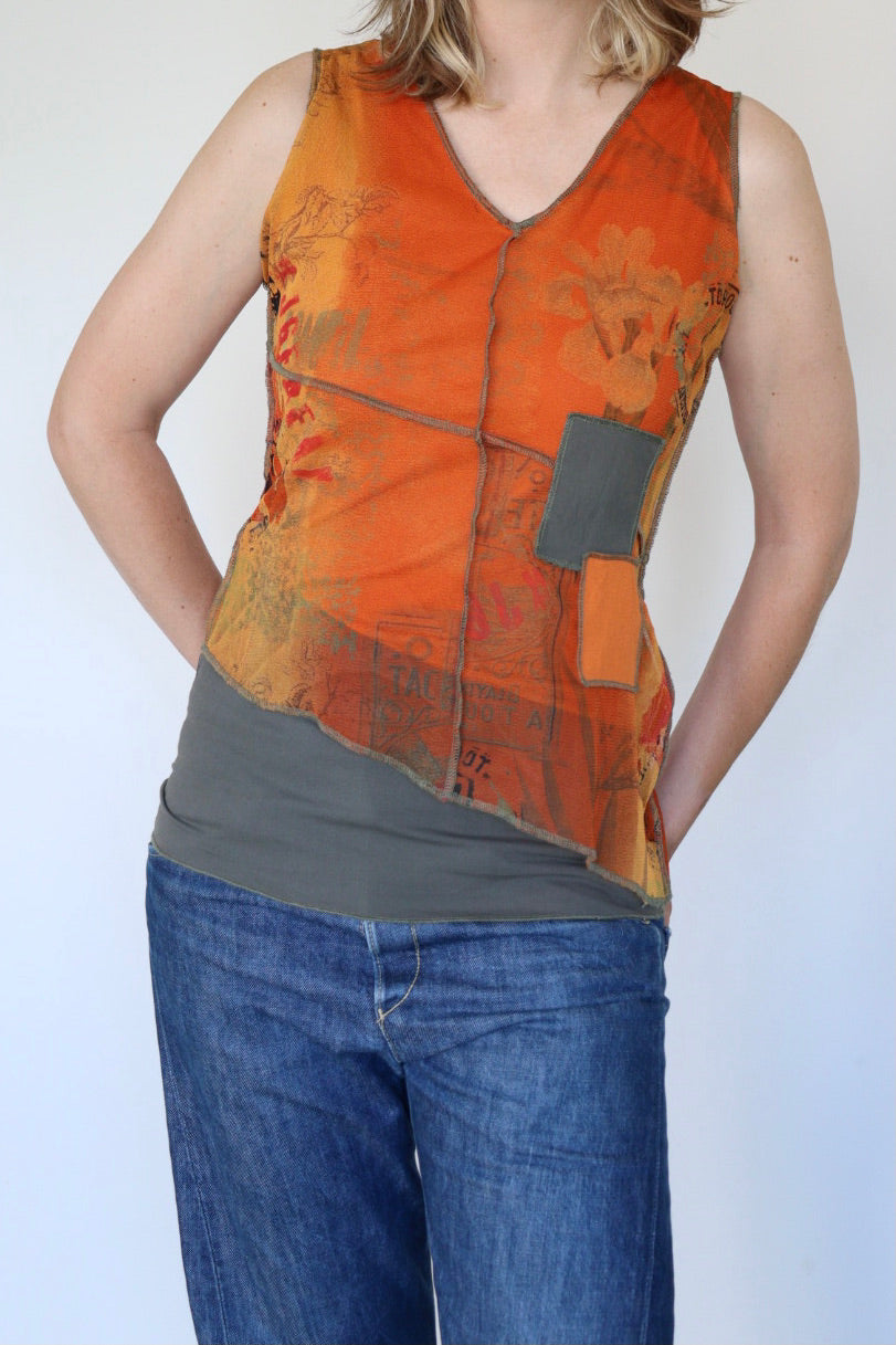 The Asymmetrical Burn - top - S up to M