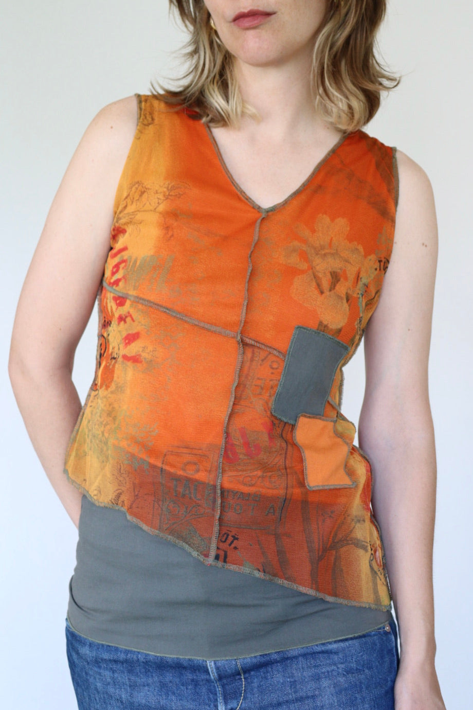 The Asymmetrical Burn - top - S up to M