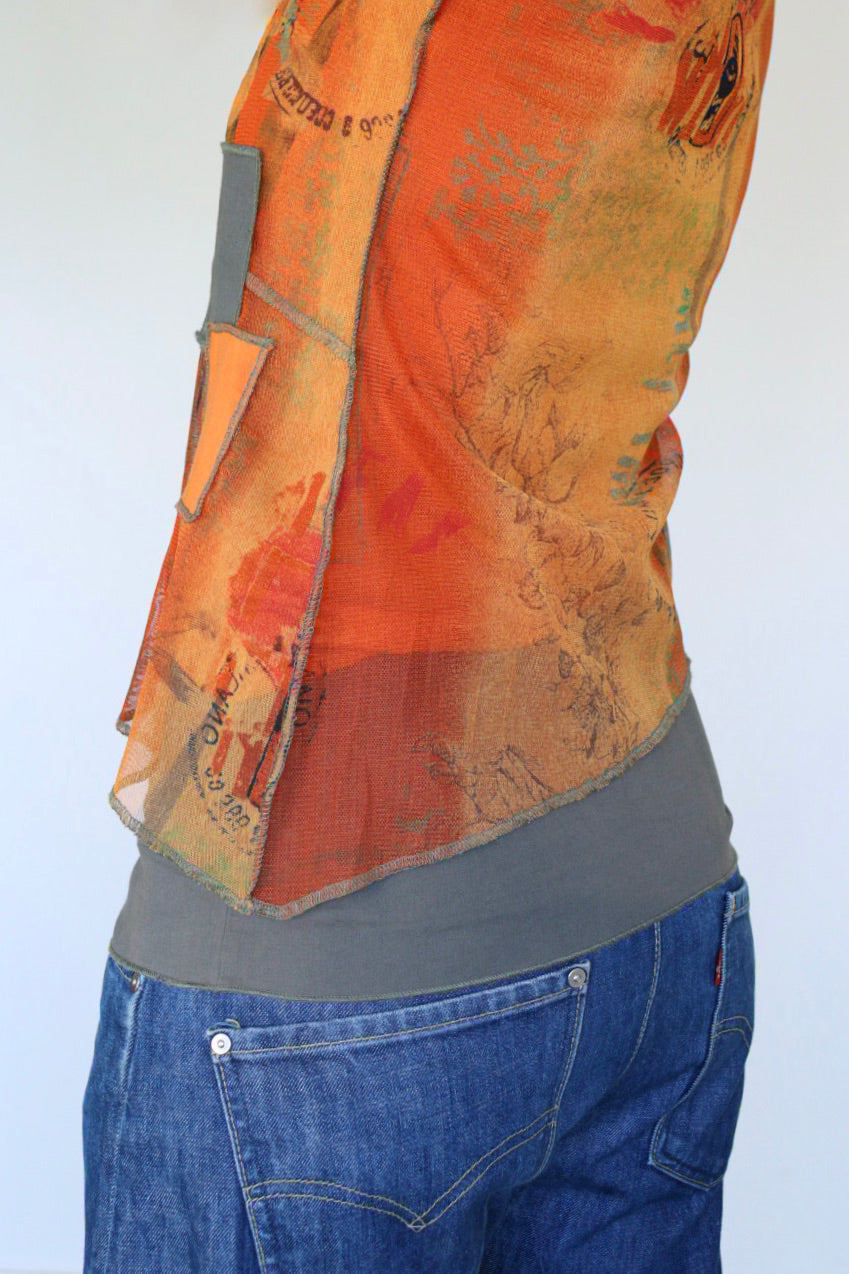 The Asymmetrical Burn - top - S up to M