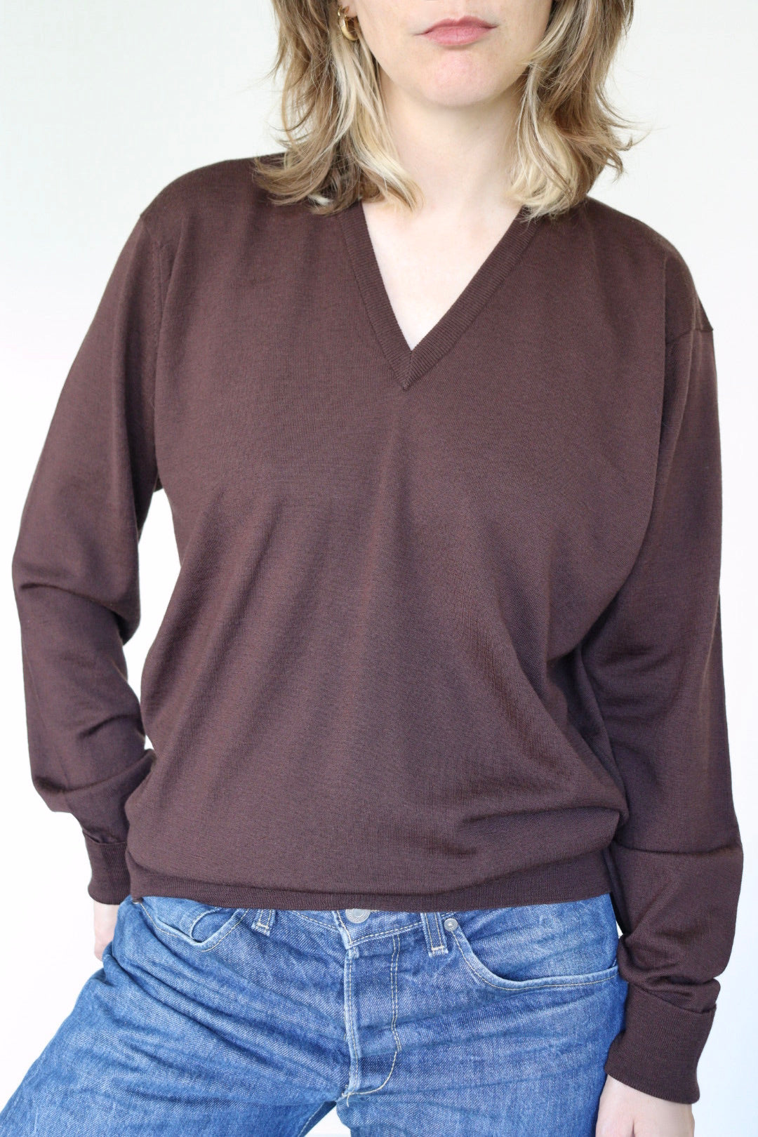 The Chocolate V - sweater - S up to L/XL