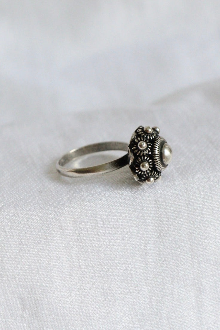 The Traditional Knot / 'T Zeeuws Knoopje - vintage silver ring