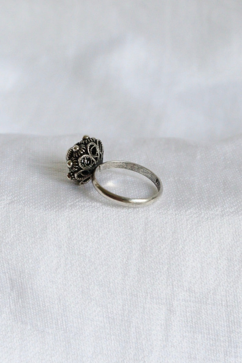 The Traditional Knot / 'T Zeeuws Knoopje - vintage silver ring