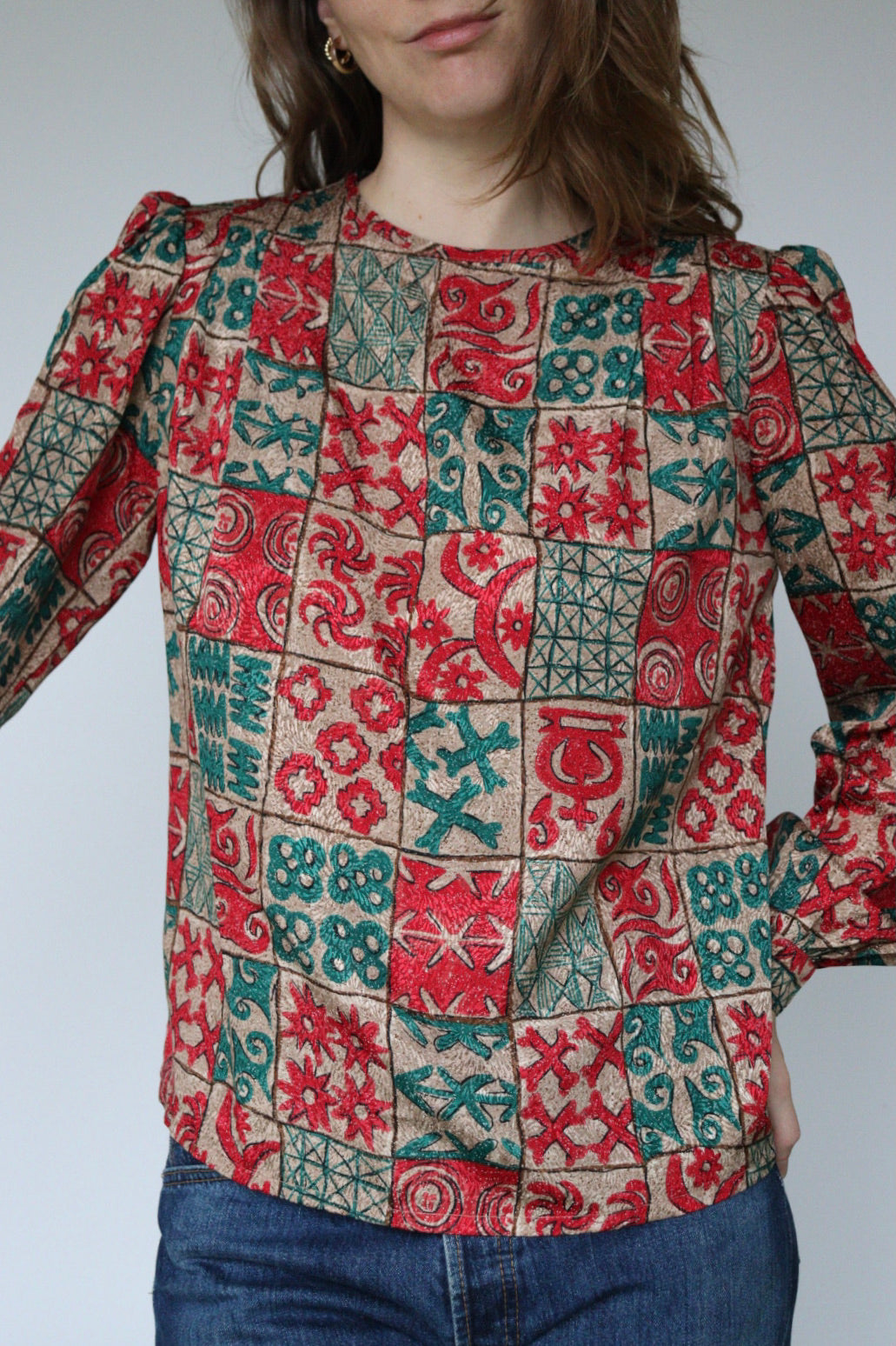 The Happy Holly - top / blouse - S up to M