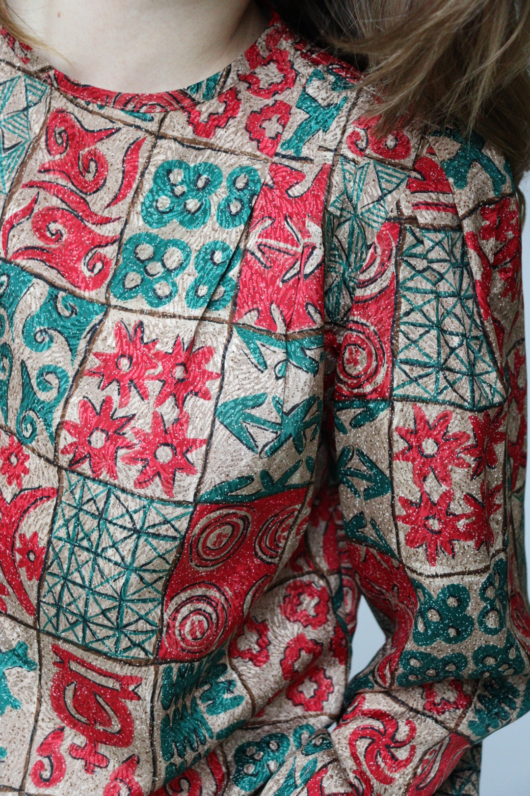 The Happy Holly - top / blouse - S up to M