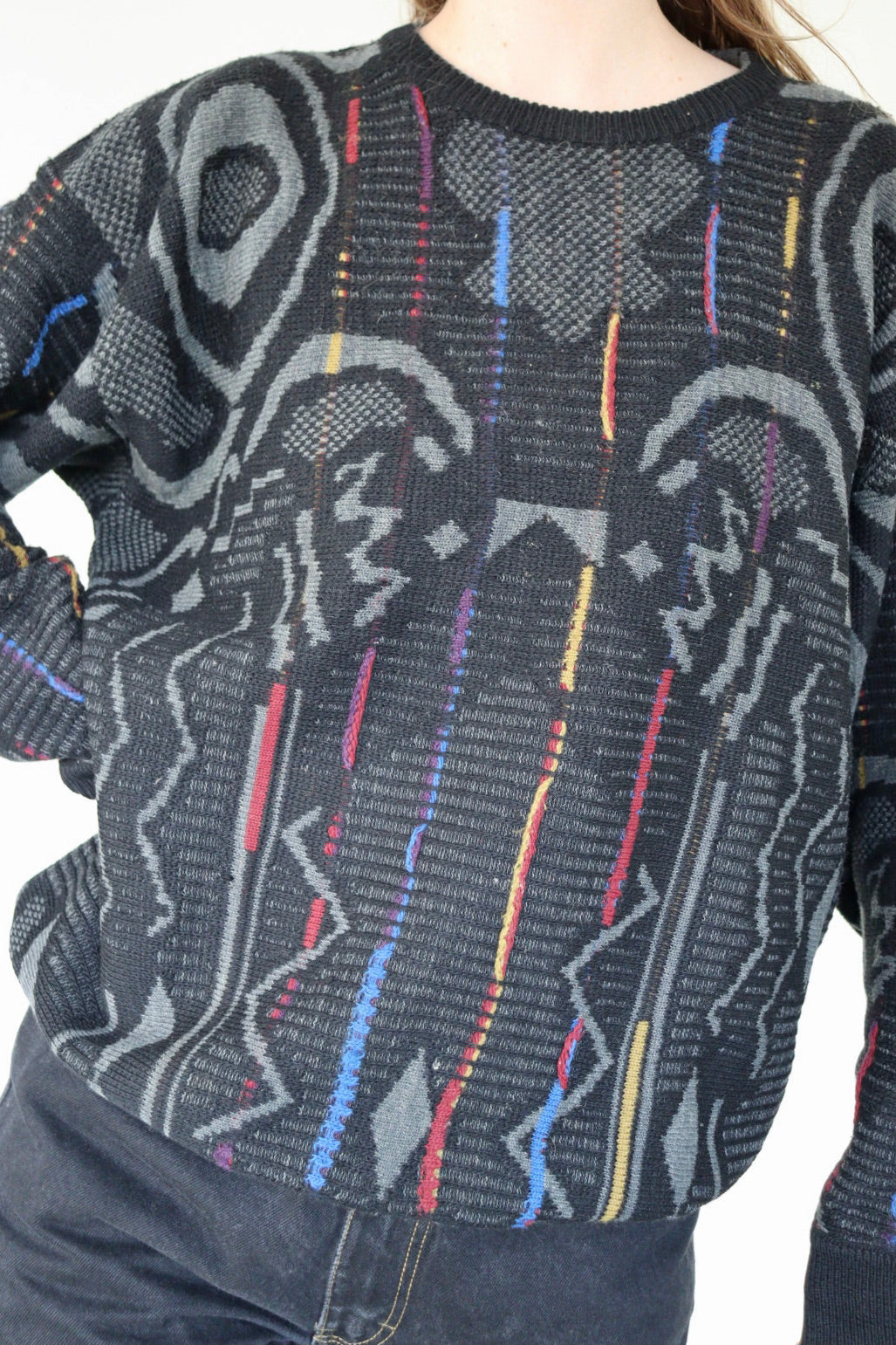 The Rorschach Sweat - Coogi style sweater S up to XL