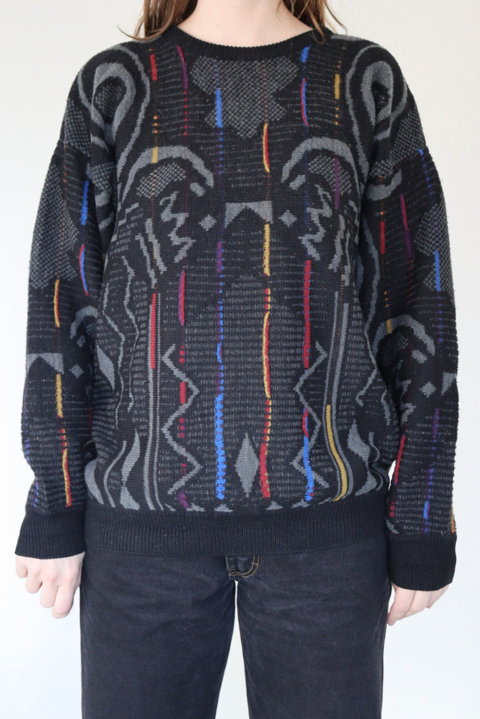 The Rorschach Sweat - Coogi style sweater S up to XL