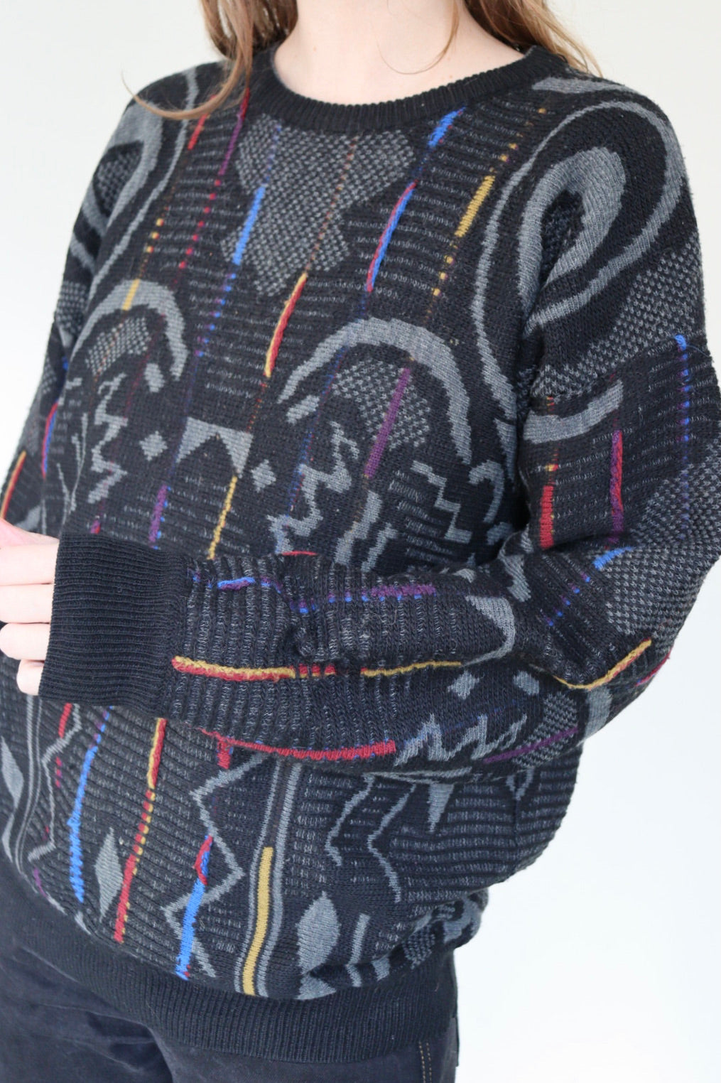 The Rorschach Sweat - Coogi style sweater S up to XL