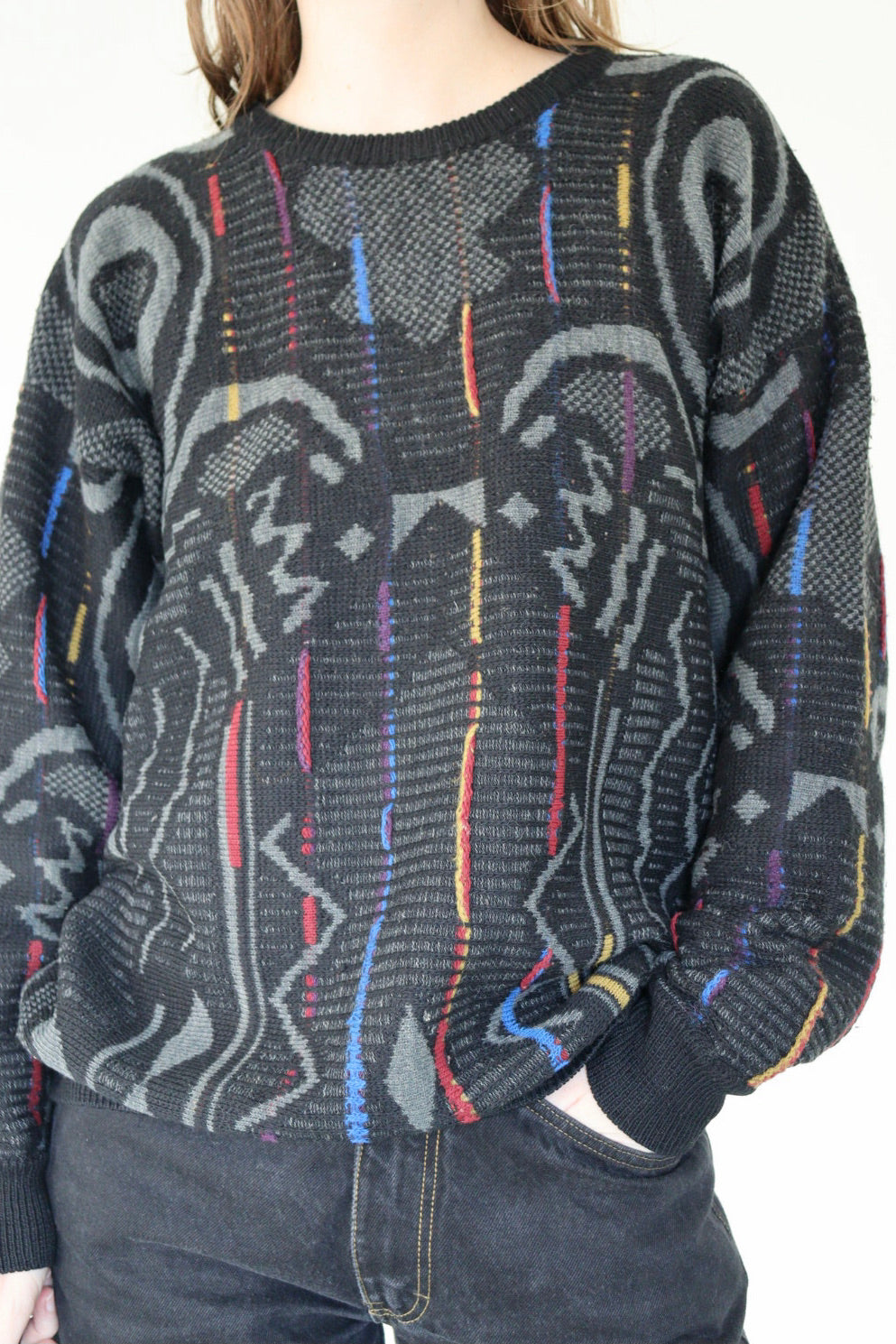 The Rorschach Sweat - Coogi style sweater S up to XL