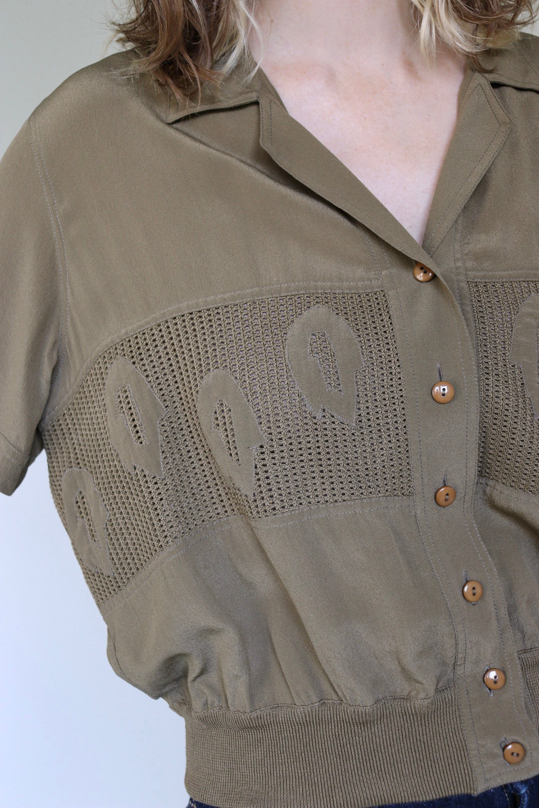 The Silk Leaf - blouse - S up to L