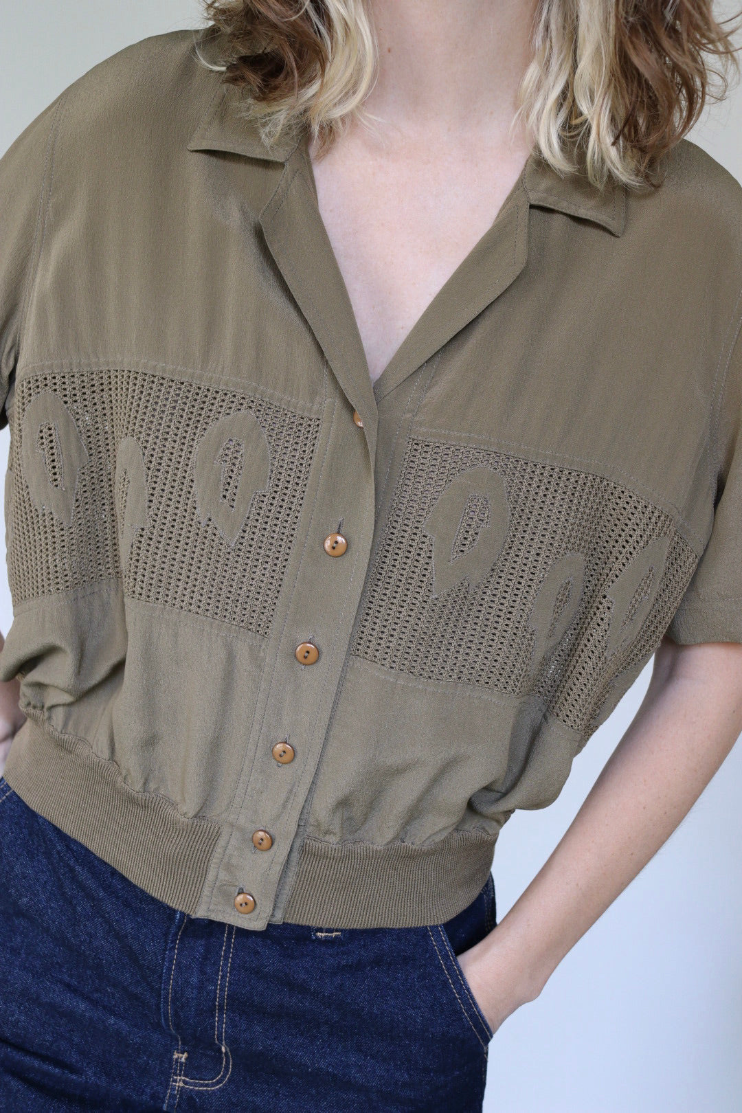 The Silk Leaf - blouse - S up to L