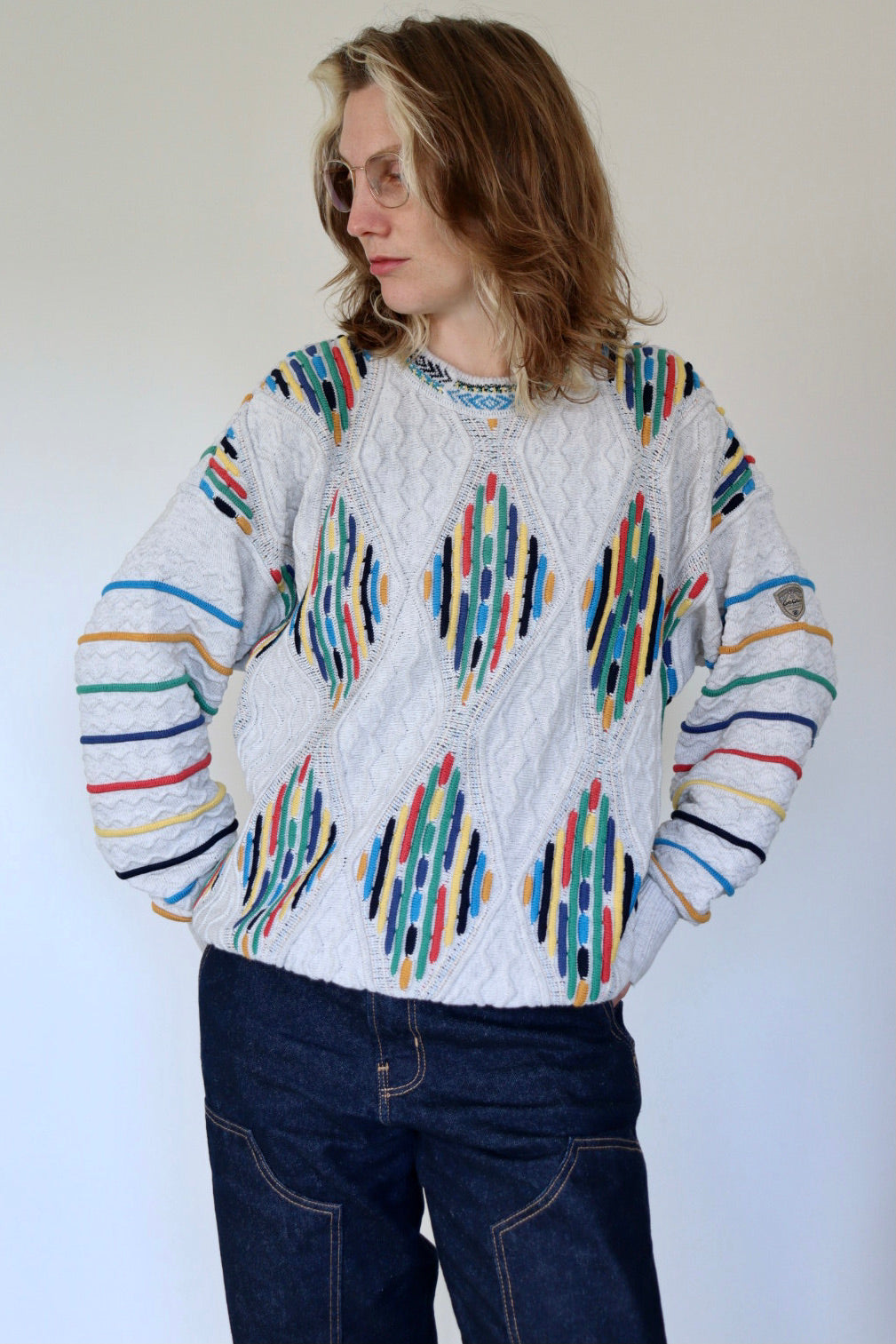 The Diamond Rainbow - Carlo Colucci sweater - S up to XL