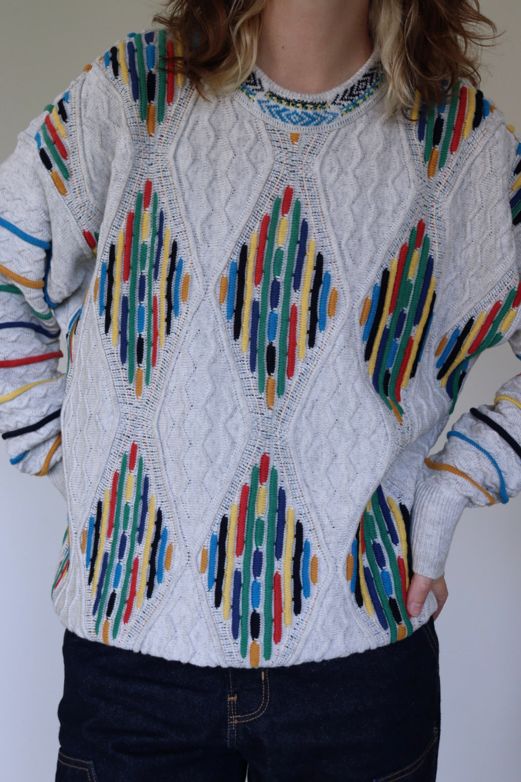 The Diamond Rainbow - Carlo Colucci sweater - S up to XL