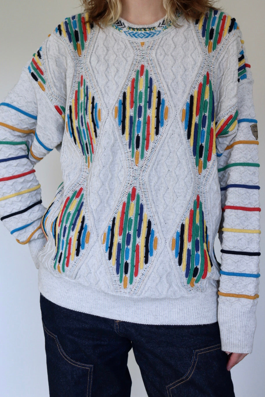 The Diamond Rainbow - Carlo Colucci sweater - S up to XL