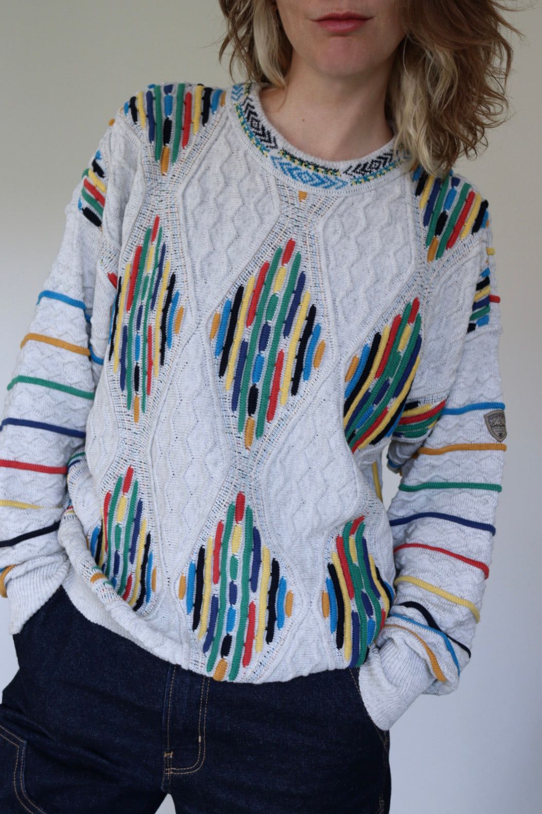 The Diamond Rainbow - Carlo Colucci sweater - S up to XL