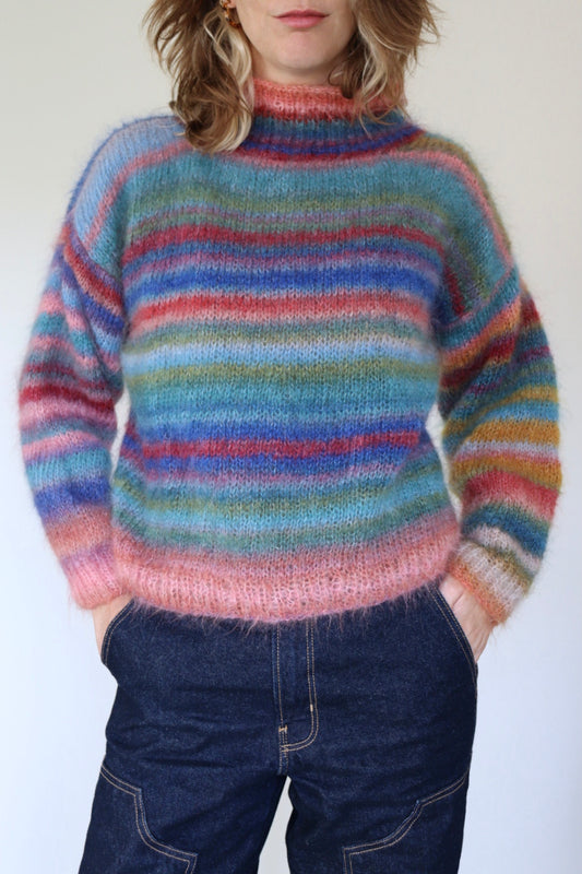 The Fluffy Rainbow - sweater - S up to M