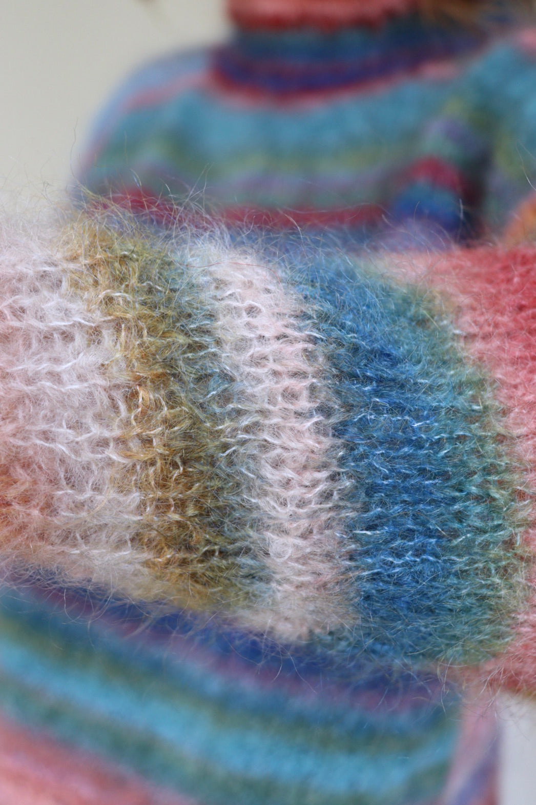 The Fluffy Rainbow - sweater - S up to M