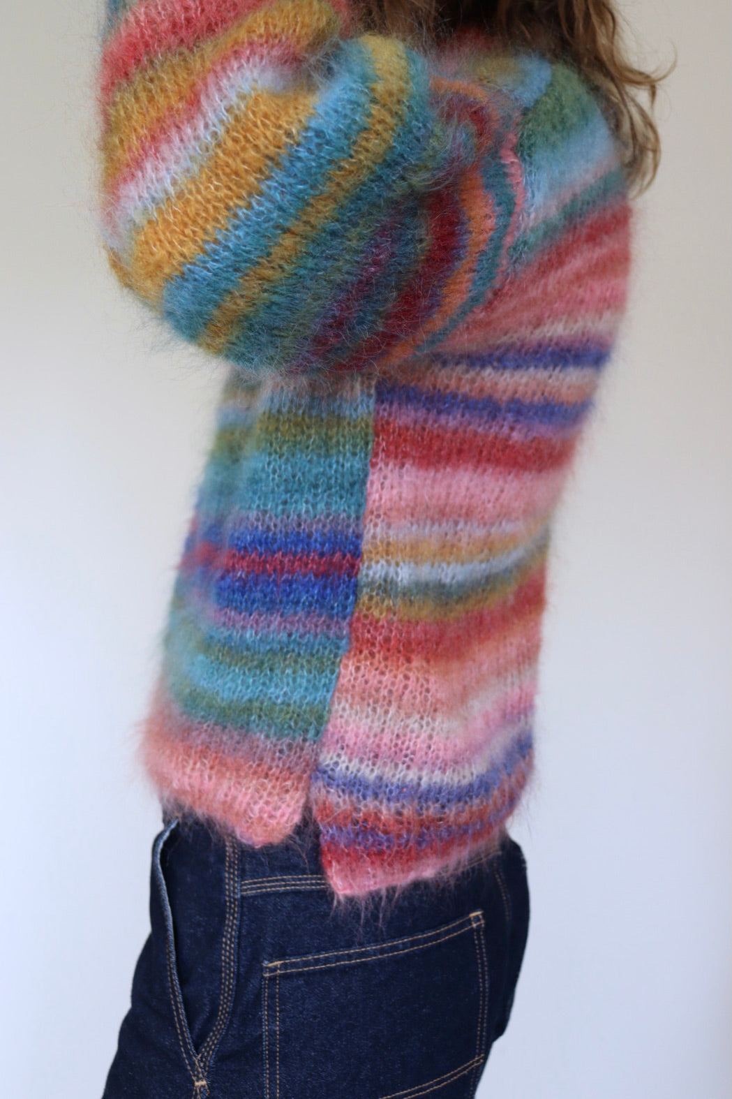 The Fluffy Rainbow - sweater - S up to M