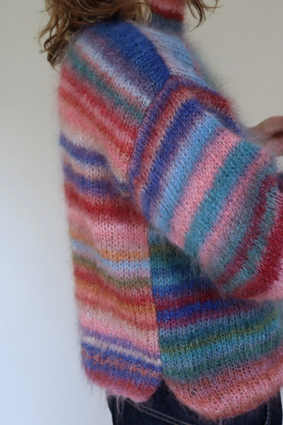 The Fluffy Rainbow - sweater - S up to M