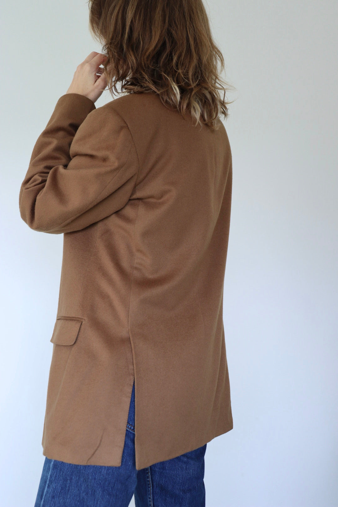 The Autumn Latte - wool blazer - S up to XL