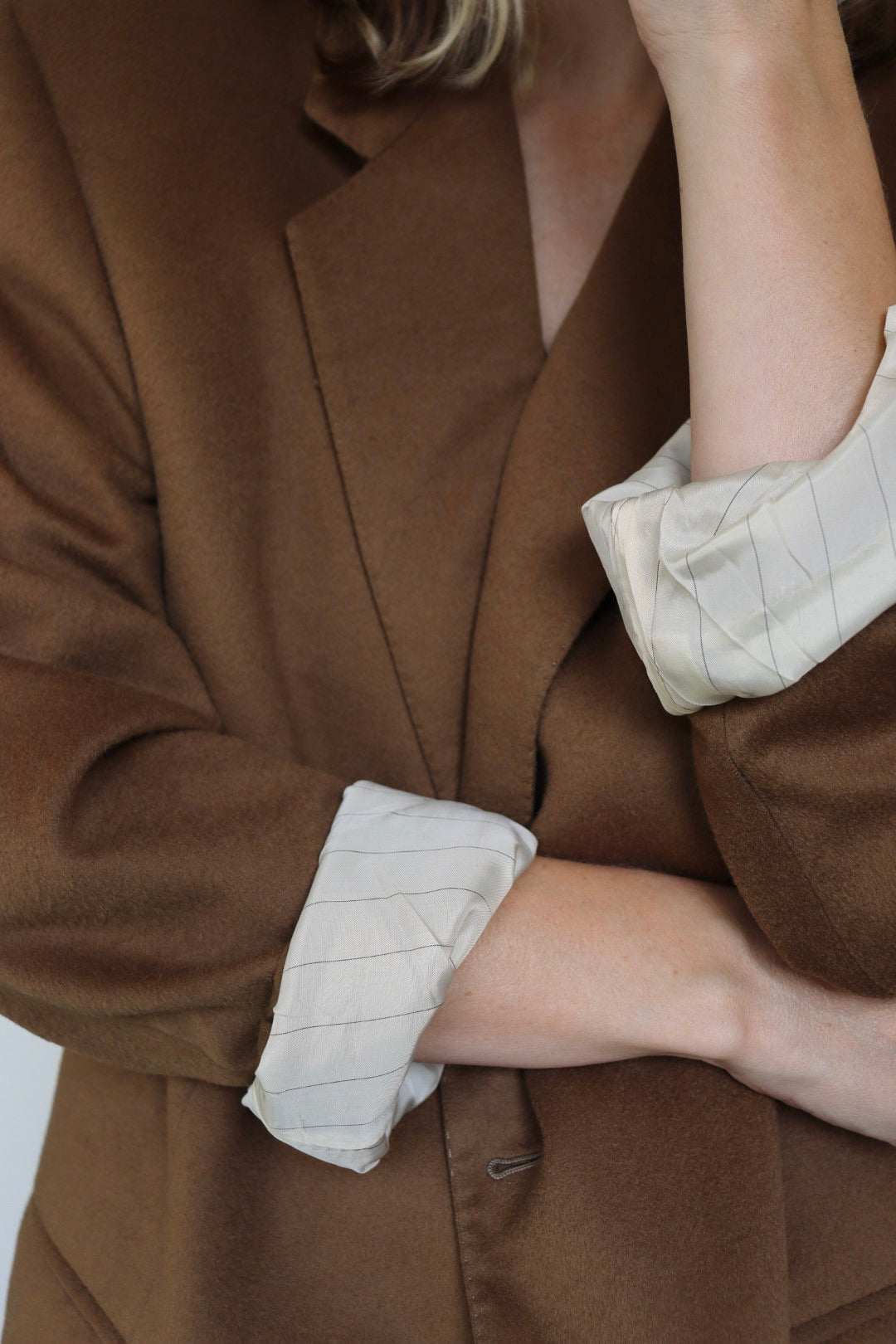 The Autumn Latte - wool blazer - S up to XL