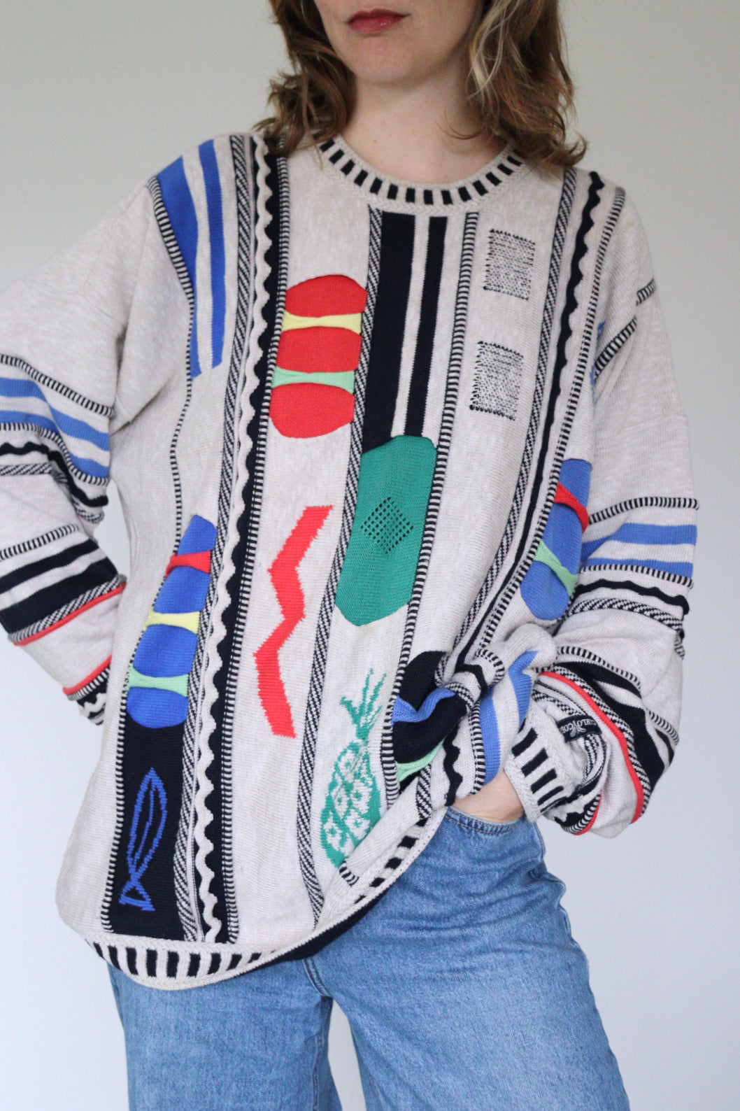 The Multicolore Fit - Carlo Colucci sweater - S up to XXL (58)