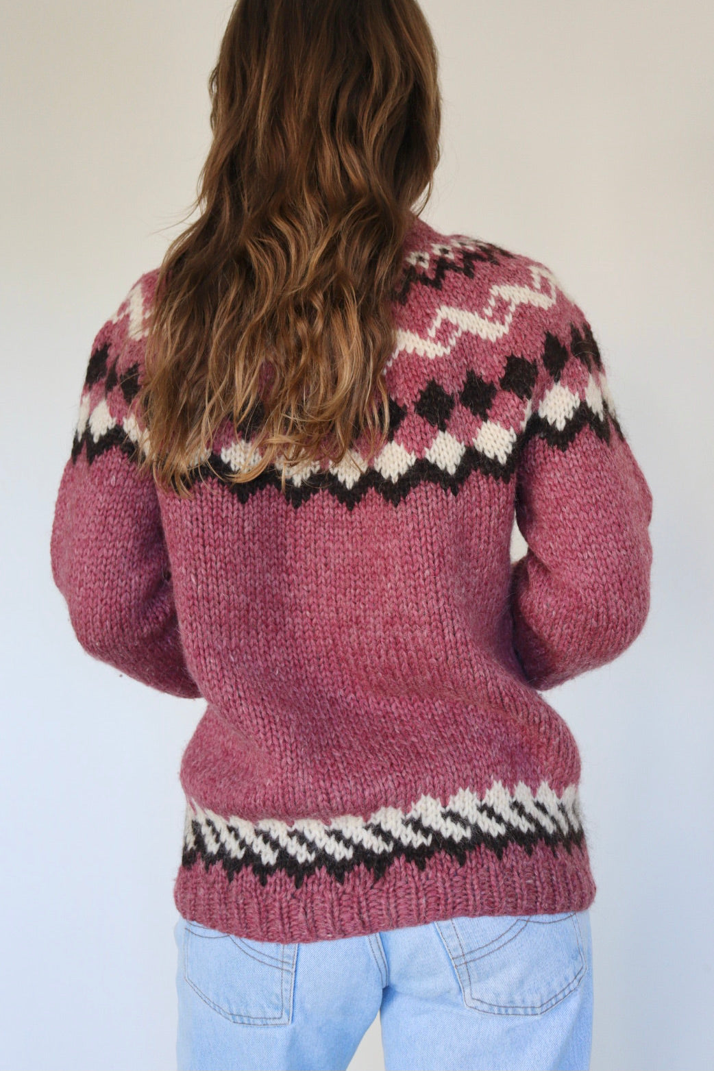 The Icelandic Pink - sweater - S up to M