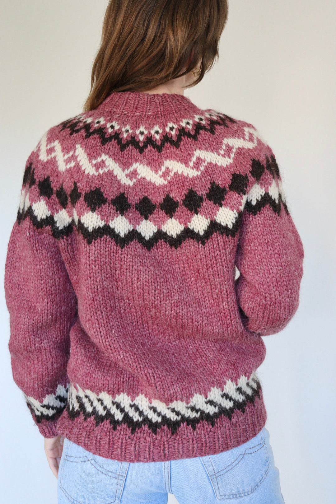 The Icelandic Pink - sweater - S up to M