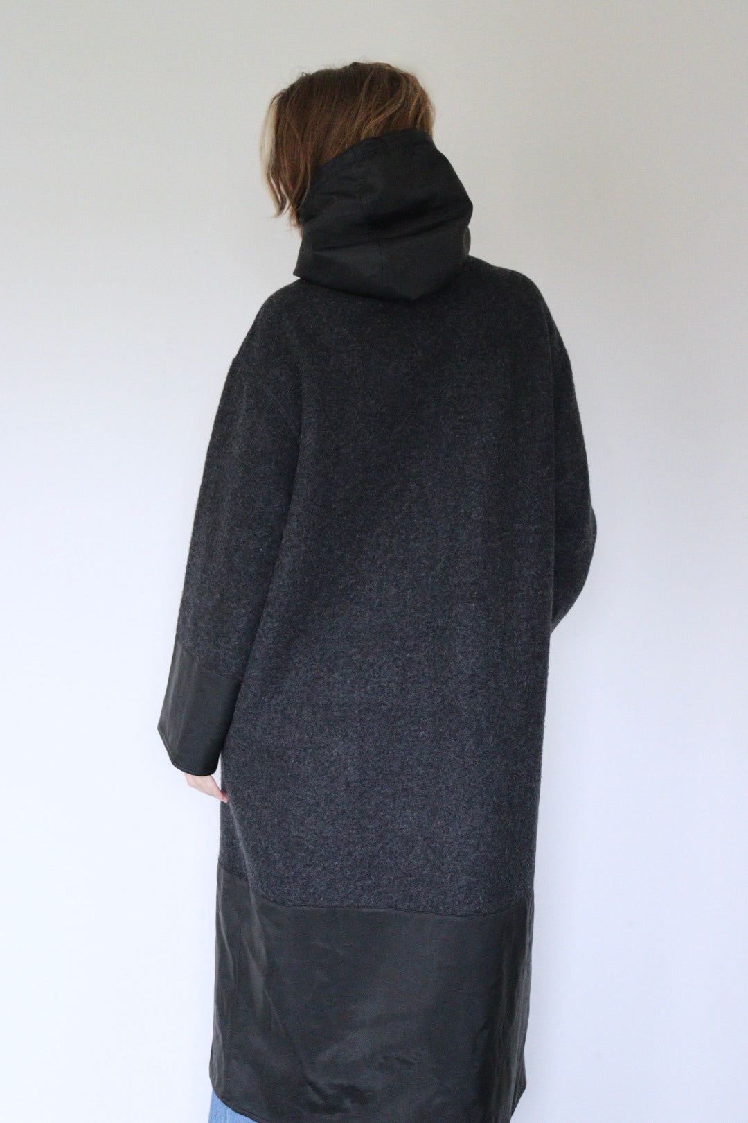 The Grey Hug - long coat - S up to XL