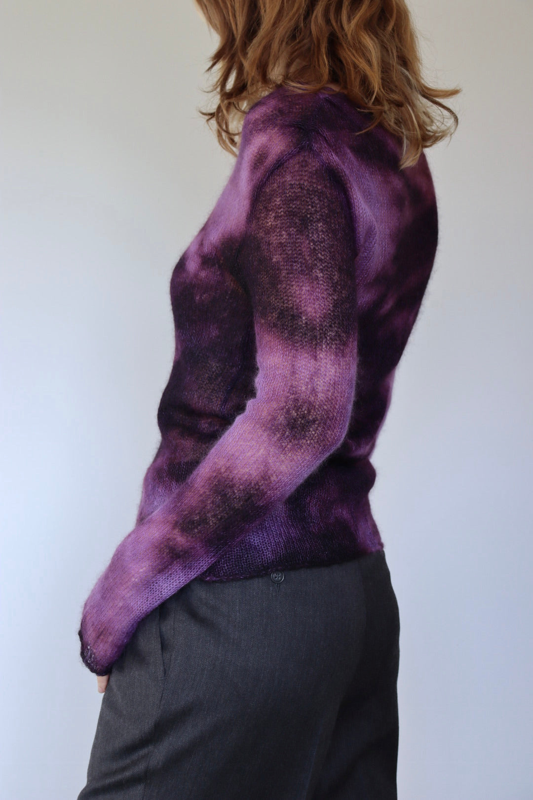 The Knit & Tie Dye  -sweater - S up to M