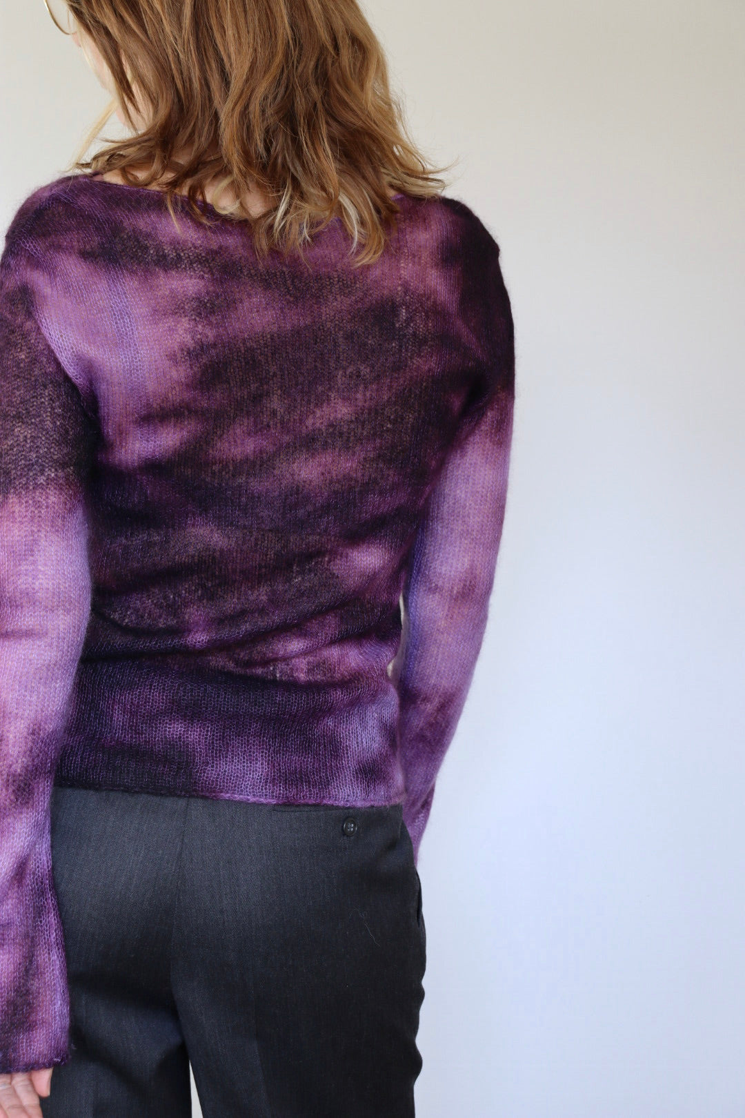 The Knit & Tie Dye  -sweater - S up to M