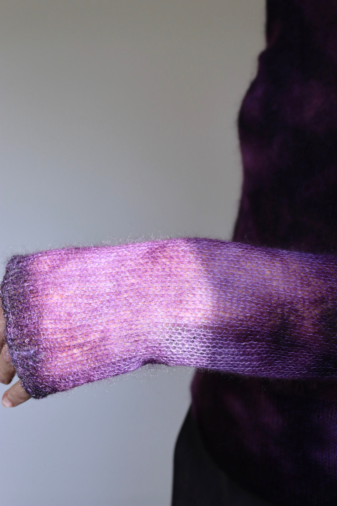 The Knit & Tie Dye  -sweater - S up to M