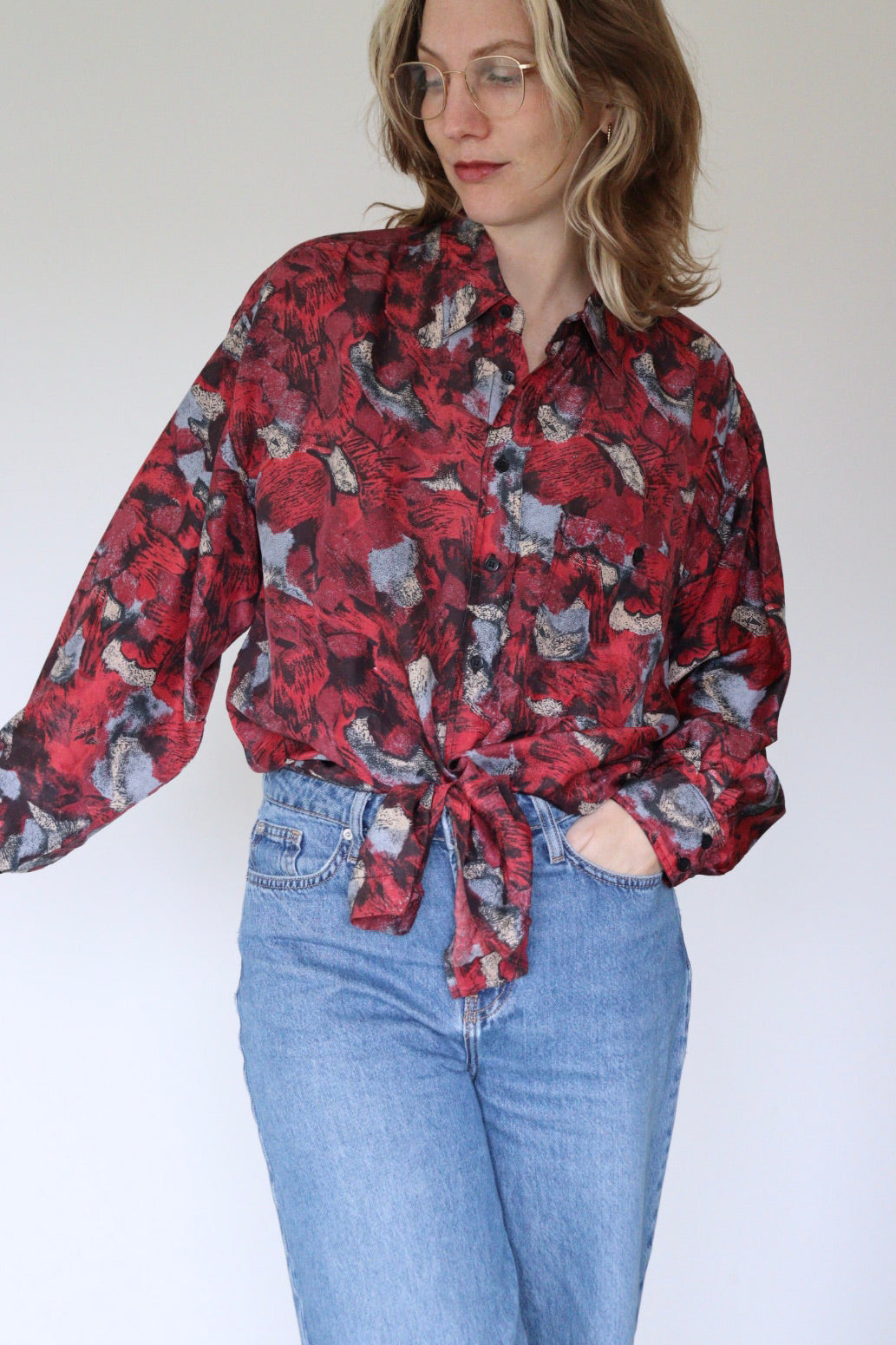The Silk Arpino - silk blouse - S up to XL
