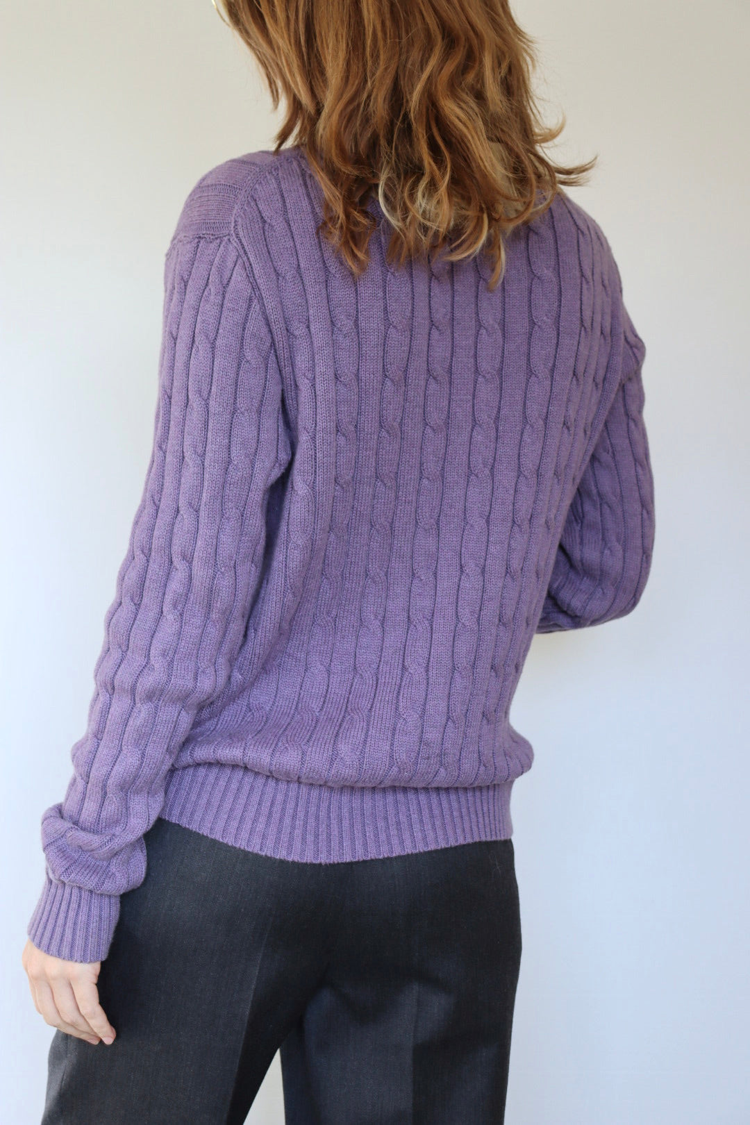 The Purple Polo - Ralph Lauren sweater - S up to M/L