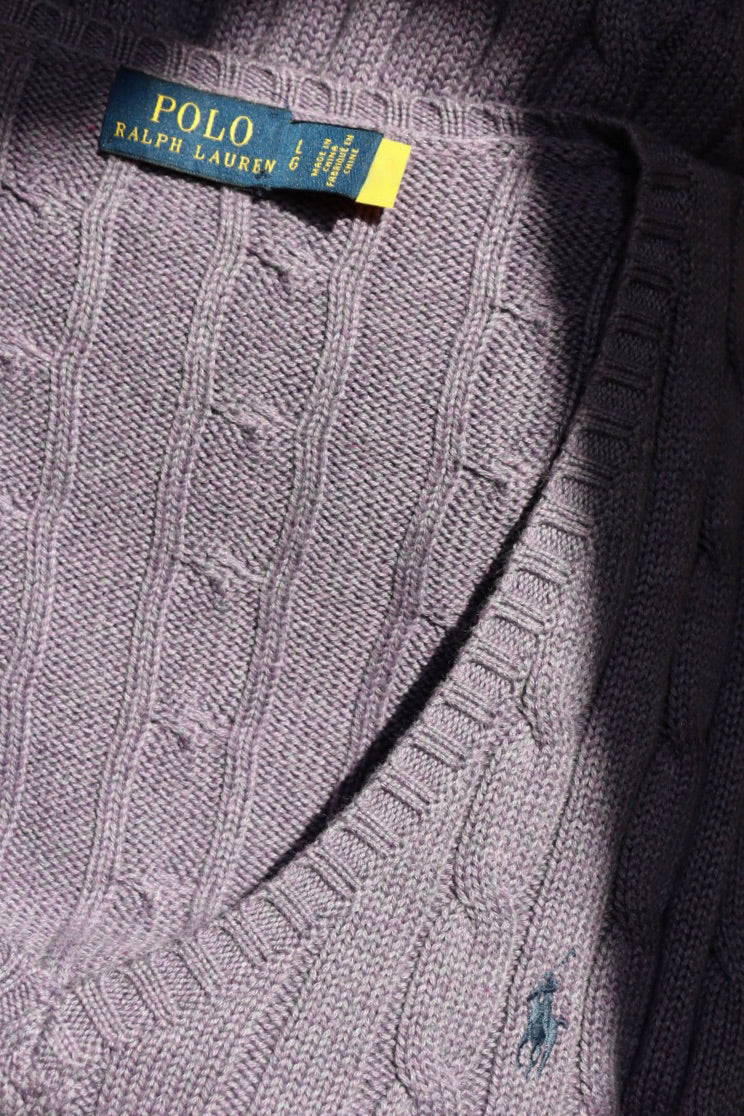 The Purple Polo - Ralph Lauren sweater - S up to M/L