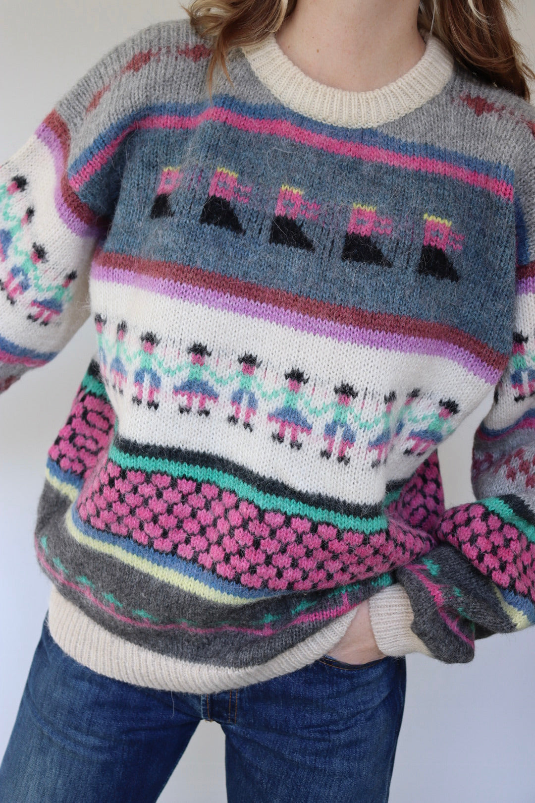 The Happy Rows - sweater - S up to L/XL