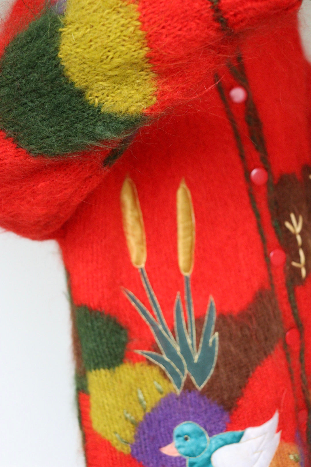 The Cosy Ducks - mohair cardigan - S up to XL