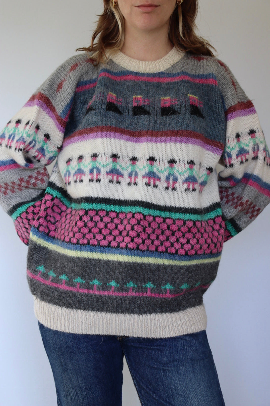 The Happy Rows - sweater - S up to L/XL